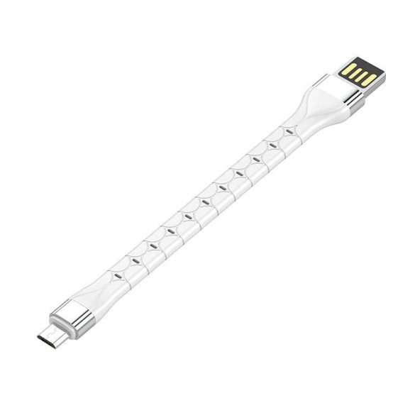 LDNIO LS50 0,15m USB - Micro USB kábel (fehér)