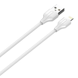 USB Lightning kábel LDNIO LS541, 2.1A, 1m (fehér)