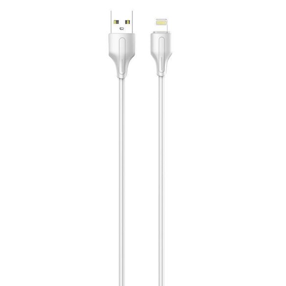 USB Lightning kábel LDNIO LS541, 2.1A, 1m (fehér)