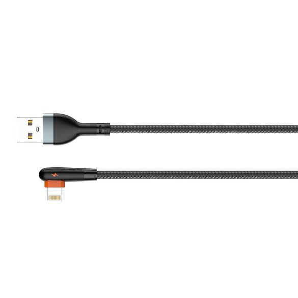 Kábel USB Lightning LDNIO LS561, 2.4A, 1m (fekete)