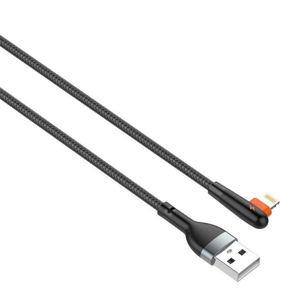 Kábel USB Lightning LDNIO LS561, 2.4A, 1m (fekete)