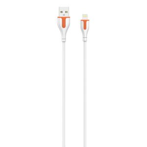 USB kábel LDNIO LS572 lightning, 2.1 A, hossza: 2m