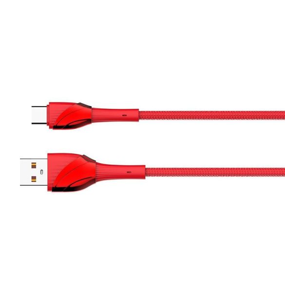 USB-USB-C kábel LDNIO LS661, 30W, 1m (piros)
