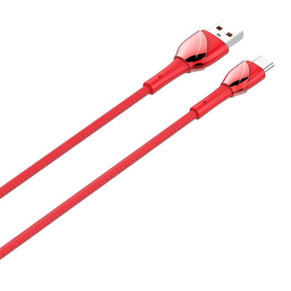 USB-USB-C kábel LDNIO LS661, 30W, 1m (piros)