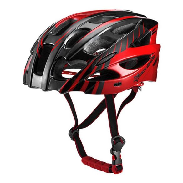 Kerékpáros sisak szemüveggel Rockbros WT027-S (piros)