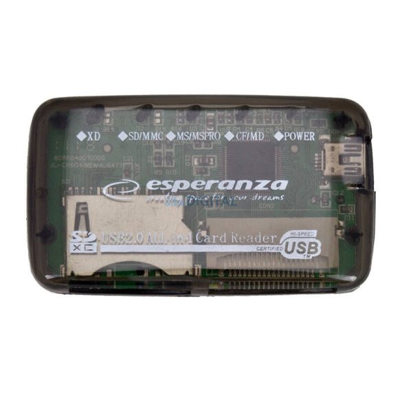 Esperanza EA117 All In One kártyaolvasó USB