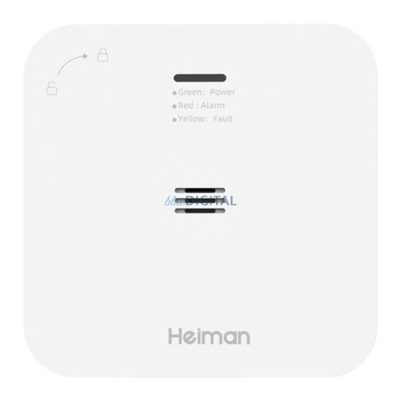 ZigBee Heiman HS-720ES Tuya intelligens szén-monoxid érzékelő