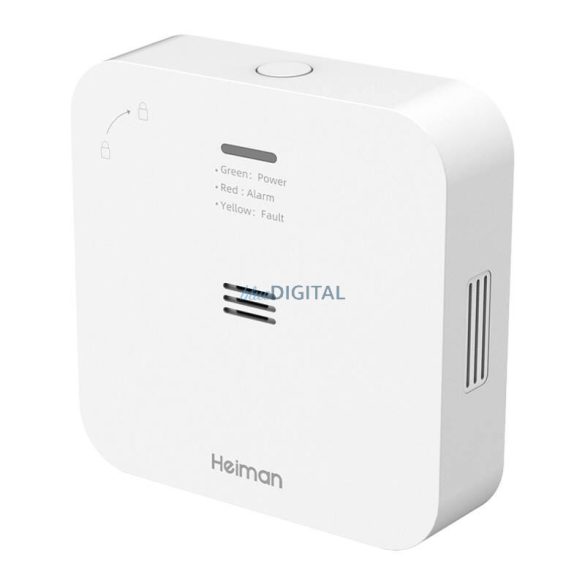 Heiman WS-720ES Tuya WiFi intelligens szén-monoxid-érzékelő