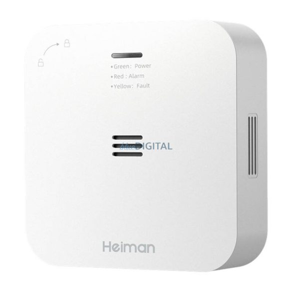 Heiman WS-720ES Tuya WiFi intelligens szén-monoxid-érzékelő