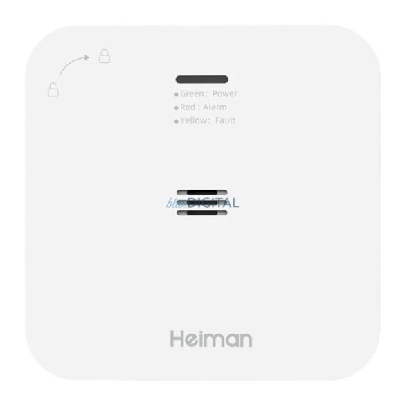 Heiman WS-720ES Tuya WiFi intelligens szén-monoxid-érzékelő