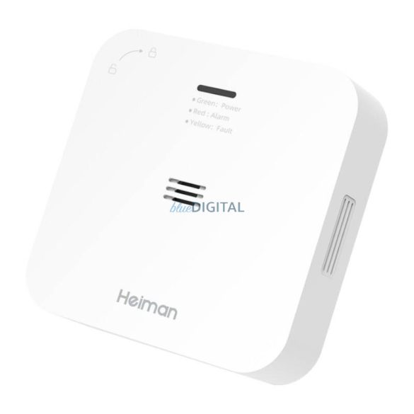 Heiman WS-720ES Tuya WiFi intelligens szén-monoxid-érzékelő