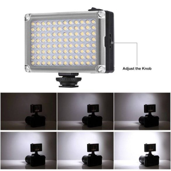 LED kamera lámpa Puluz 860 lumen