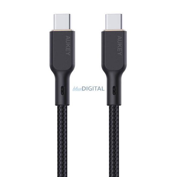 Kábel Aukey CB-KCC101 USB-C USB-C-re 1m (fekete)
