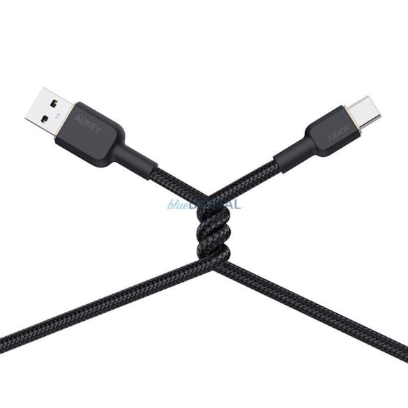 Kábel Aukey CB-NAC1 USB-A USB-C 1m (fekete)