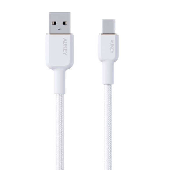 Aukey CB-NAC2 USB-A - Type-C kábel 60W 1.8m - fehér