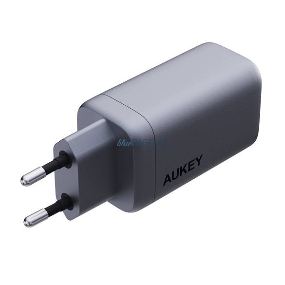 Aukey PA-B6U hálózati töltő 1xUSB-A és 2xUSB-C csatlakozással 67W - szürke