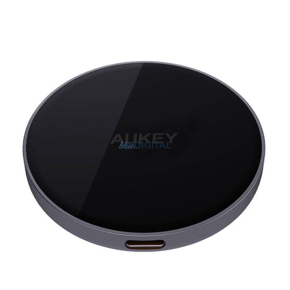 Aukey LC-MC10 vezeték nélküli töltő Qi2 15W - fekete