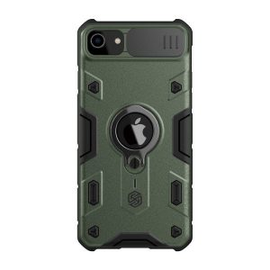 Nillkin CamShield Armor tok iPhone SE készülékhez (zöld)