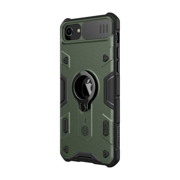 Nillkin CamShield Armor tok iPhone SE készülékhez (zöld)