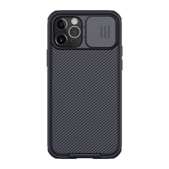 Nillkin CamShield Pro tok iPhone 12/ iPhone12 Pro készülékhez (fekete)