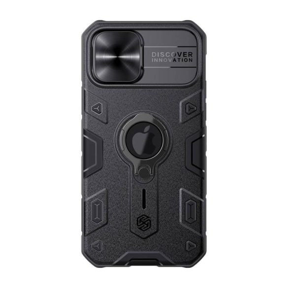 Nillkin CamShield Armor tok iPhone 12/ iPhone 12 Pro készülékhez (fekete)
