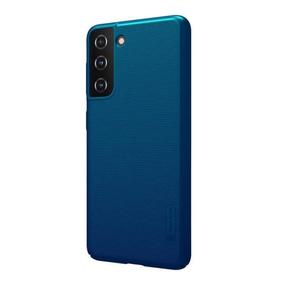 Nillkin Super Frosted Shield tok Samsung Galaxy S21 FE 5G (kék)