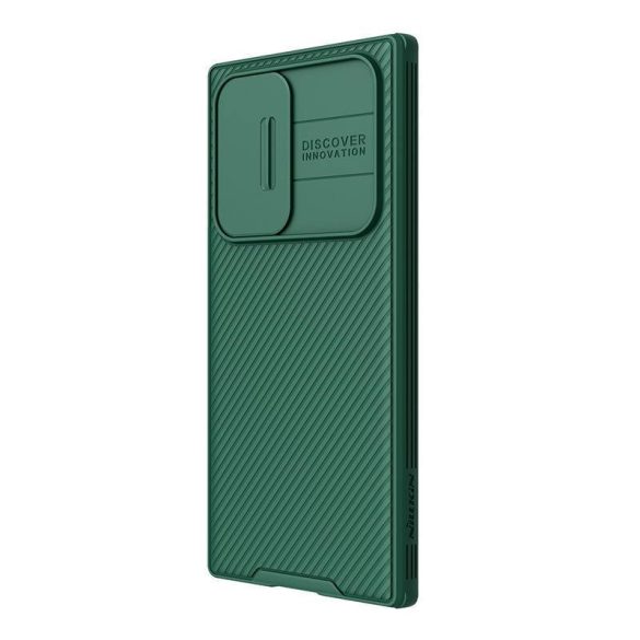 Nillkin CamShield Pro tok Samsung Galaxy S22 Ultra készülékhez (mélyzöld)