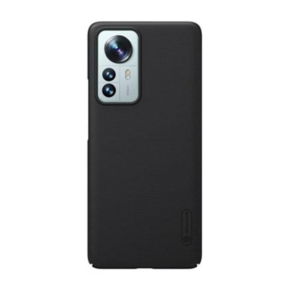 Nillkin Super Frosted Shield tok a Xiaomi 12 Pro/12S Pro-hoz (fekete)