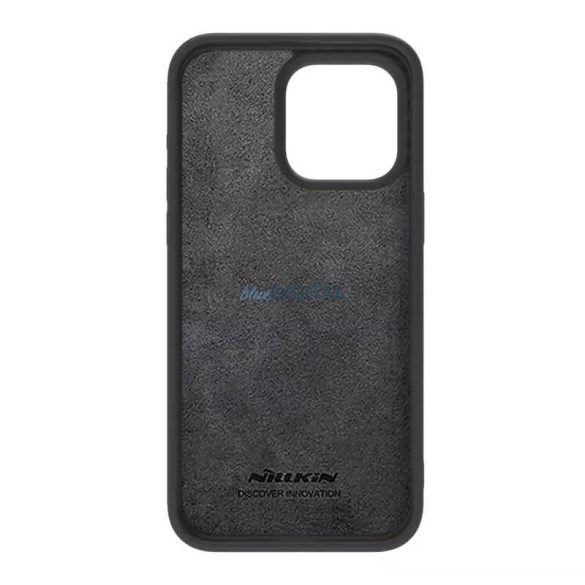 Nillkin CamShield Silky szilikon tok iPhone 15 Pro (klasszikus fekete)