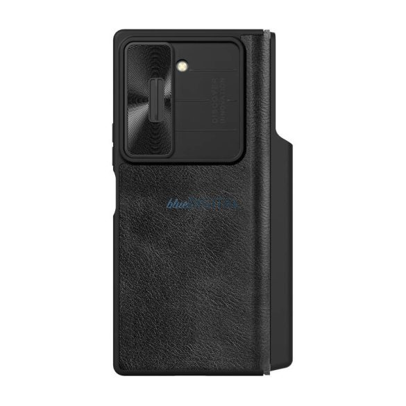 Nillkin Qin Pro Leather tok Samsung Galaxy Z Fold6 - fekete