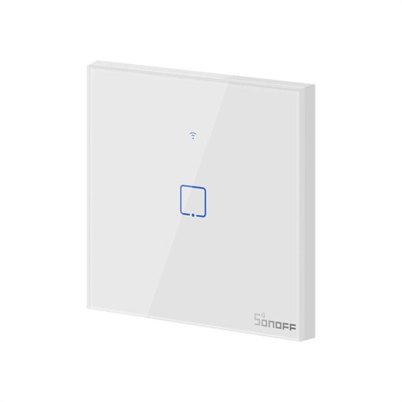 Sonoff Érintőképernyős kapcsoló WiFi + RF 433 T1 EU TX (1 csatornás)