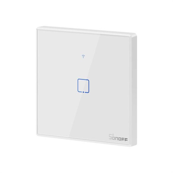 Sonoff Érintőképernyős kapcsoló WiFi + RF 433 T2 EU TX (1 csatornás)