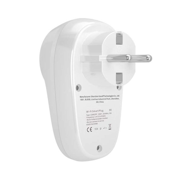 Sonoff S26R2TPF-DE smart WiFi aljzat