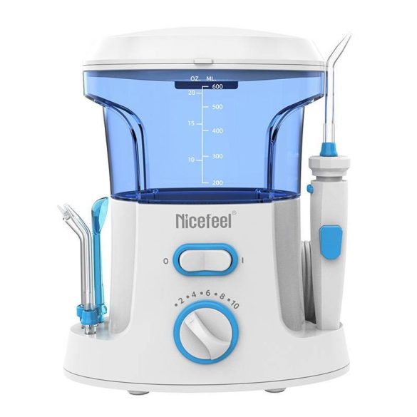 Nicefeel Deskopt water flosser 600ml with head set FC163