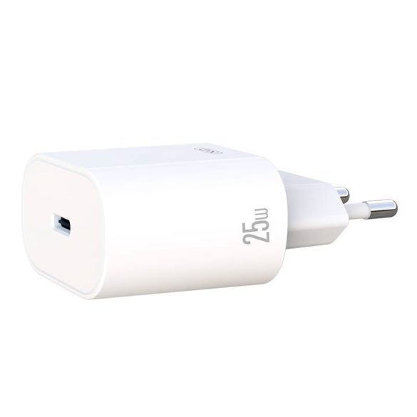 Xo L91 hálózati töltő 1xUSB-C csatlakozóval 25W (fehér)