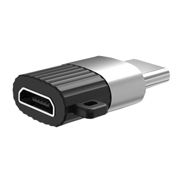 XO NB149-C micro USB USB-C adapter (fekete)