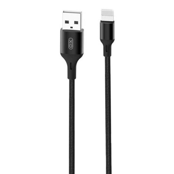 Kábel USB Lightning XO NB143, 1m (fekete)