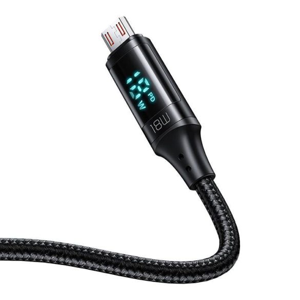 Mcdodo CA-1070 USB-Micro USB kábel, 3A, 1.2m (fekete)