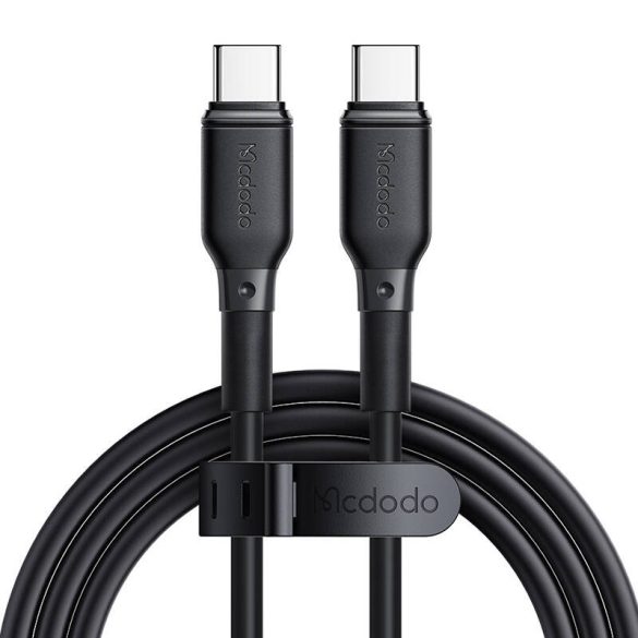 Mcdodo CH-1543 hálózati töltő 1xUSB-A és 2xUSB-C csatlakozással és Type-C - Type-C kábellel GaN 67W - fekete