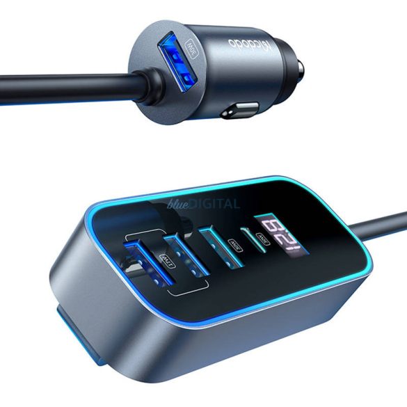 Autós töltő Mcdodo CC-1900 107W 4USB+1USB-C