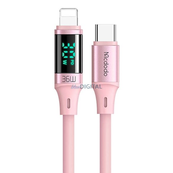 Kábel Mcdodo CA-1931 Lightning USB-C 36W 1.2m (rózsaszín)