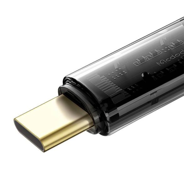 USB-USB-C kábel, Mcdodo CA-2090, 6A, 1.2m (fekete)