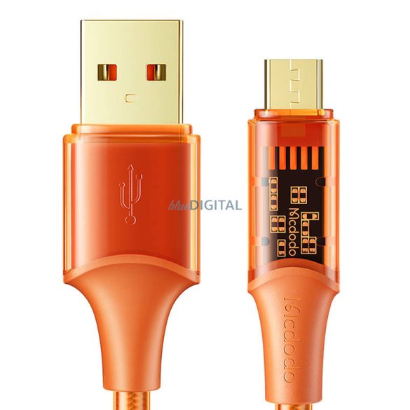 Mcdodo CA-2102 USB-Micro USB kábel 1.8m (narancssárga)