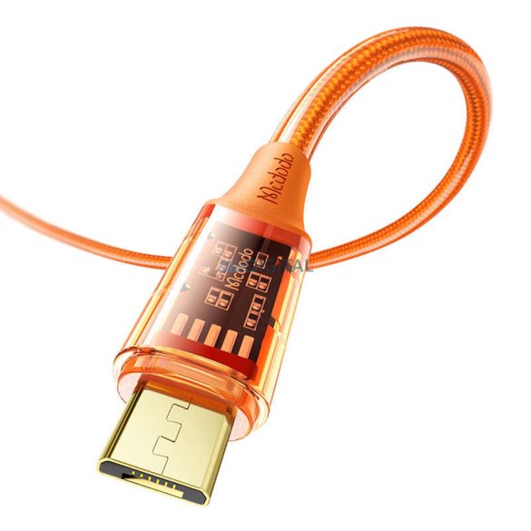 Mcdodo CA-2102 USB-Micro USB kábel 1.8m (narancssárga)
