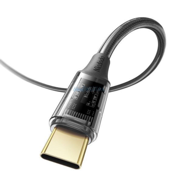 Kábel USB-C do USB-C Mcdodo CA-2112 100W 1.8m (fekete)