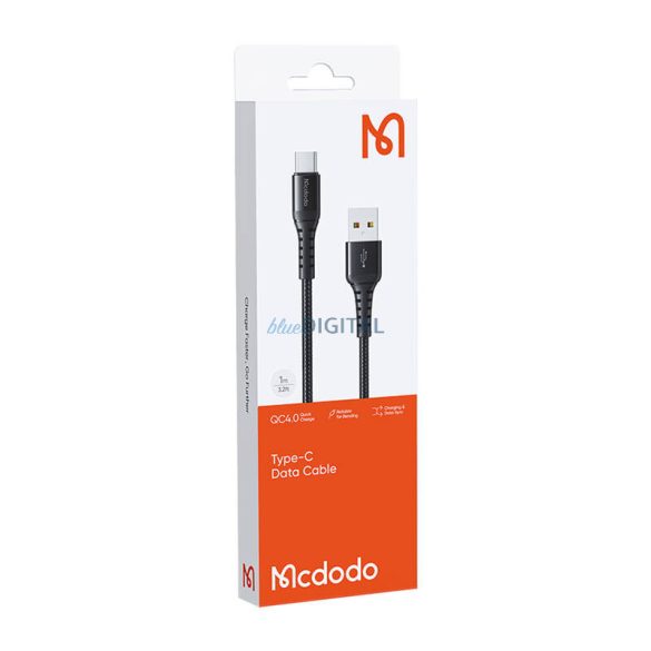 Mcdodo CA-2273 USB-A - Type-C kábel 60W 480Mbps 3m - fekete