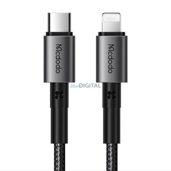 Kábel USB-C Lightning Mcdodo CA-2850, 36W, 1,2m (fekete)