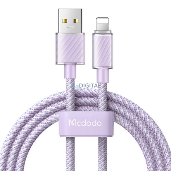 Kábel USB-A Lightning Mcdodo CA-3642, 1,2m (lila)