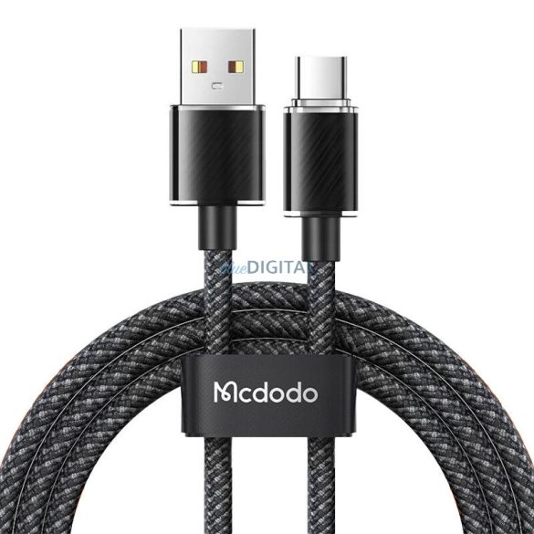 Mcdodo CA-3650 USB-A - Lightning kábel 100W 6A 1.2m - fekete