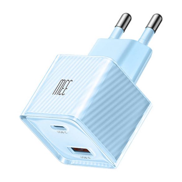 McDodo CH-4152 hálózati töltő 1xUSB-A és 1xUSB-C csatlakozással 33W - kék